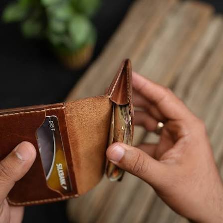 New slim Leather Wallet